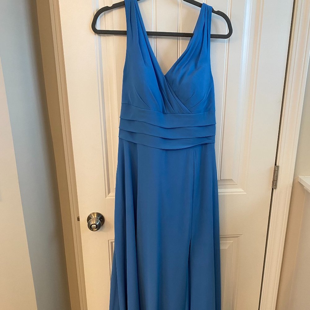 Azazie Bianca Blue Jay